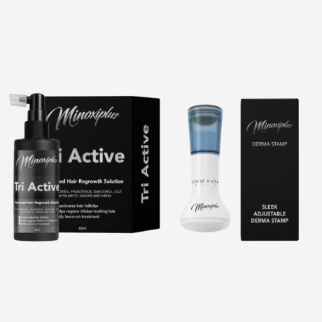 Set of Dema Stamp and Minoxiplus Tri Active