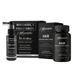 Set of TriActive and Hair Growth Supplement Alopecia Treatment Booster | Hair Loss Repair Solution