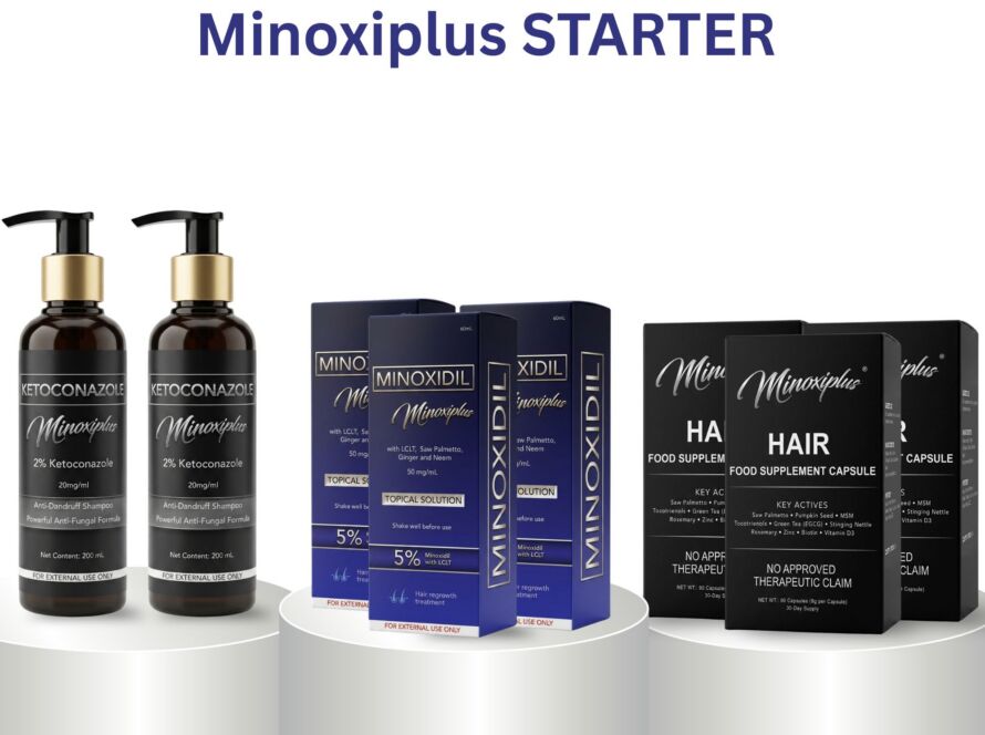 Minoxiplus STARTER (Good for 3 Months - Only P52 per day)
